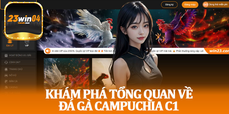 Khám Phá Tổng Quan Về Đá Gà Campuchia C1